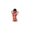 Ensemble 3 pièces rouge  MAL8904RD
